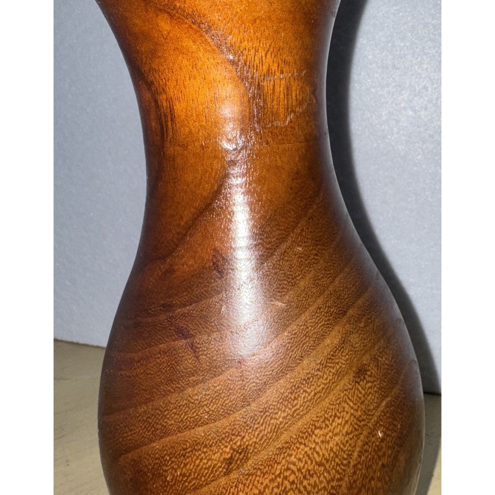 Wood Vase Flower Vase 10 Inch‎ Home Decor Multipurpose use - Picture 4 of 11